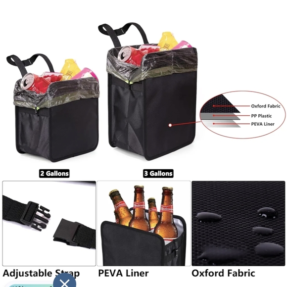 🌟3/$20🌟-Foldable Car Trash Can - Picture 7 of 11